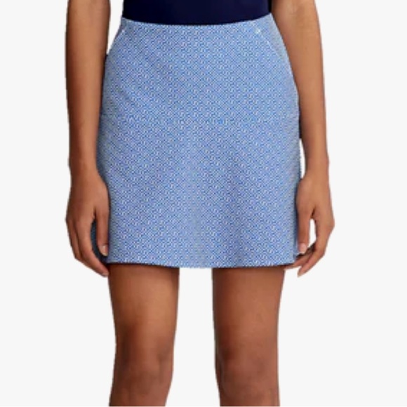 Polo Ralph Lauren Pants - Polo by Ralph Lauren Blue and White Skort